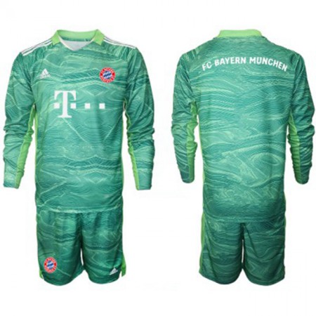 Fußballtrikots FC Bayern München Torwart Kinder 2021-2022 Langarm Ausweichtrikot kaufen